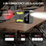 Car Jump Starter With Air Compressor Portable 12V Jump Starter Power Bank Battery Pack Lithium Battery Booster - Image 5